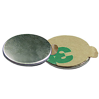 Neodymium adhesive backed disc magnet