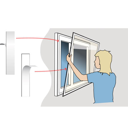 Secondary glazing/fly screen kit